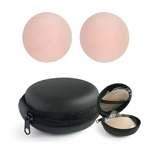 AyurvedicWala Reusable Silicone Nipple Cover with Storage Case – Ultra Thin & Invisible Design