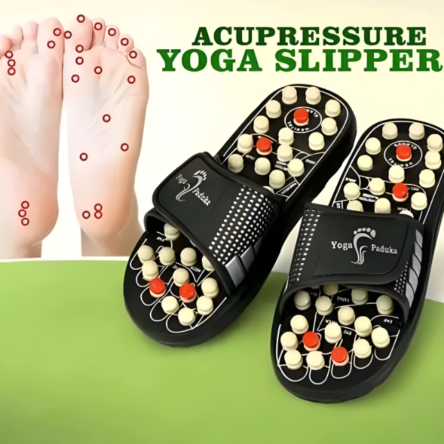 AyurvedicWala™ Acupressure Magnetic Massage Slippers