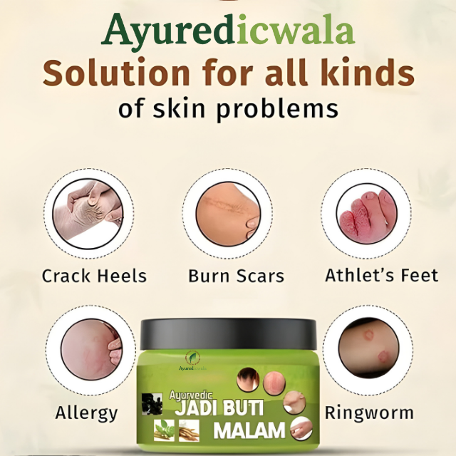 Ayurvedicwala Jadi Buti Malam – Herbal Skin Care Balm (50g)