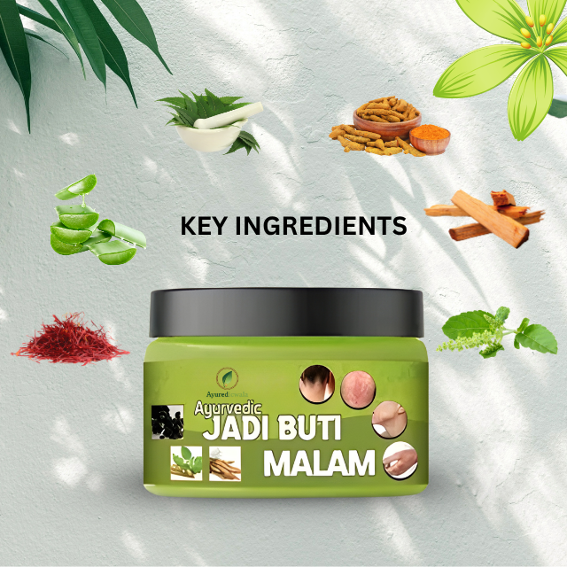 Ayurvedicwala Jadi Buti Malam – Herbal Skin Care Balm (50g)